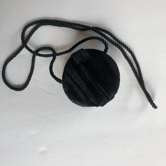 Black Velvet Mini Bag - Picture 2 of 6